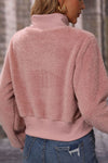 FASTER High Neck Teddy Sweatshirt